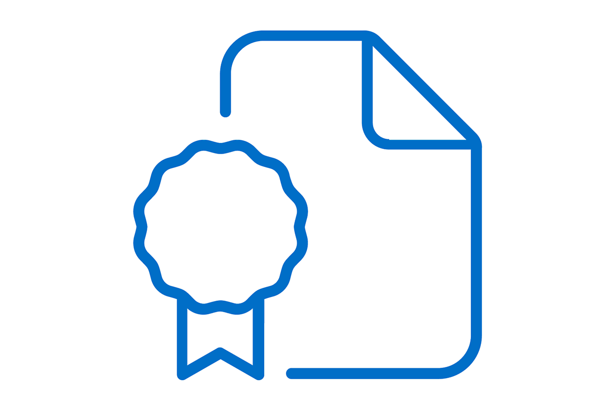 Icono de certificado